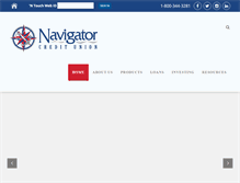 Tablet Screenshot of navigatorcu.org